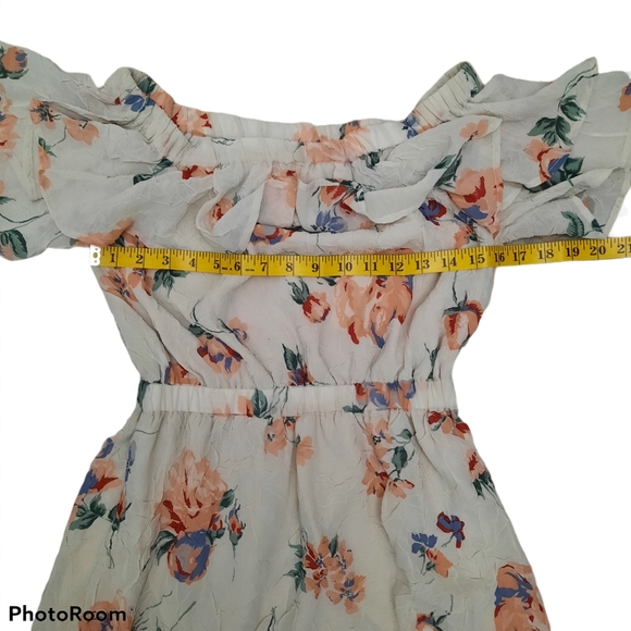 LUCKY BRAND Floral Off shoulder Dress - Picture 12 of 14